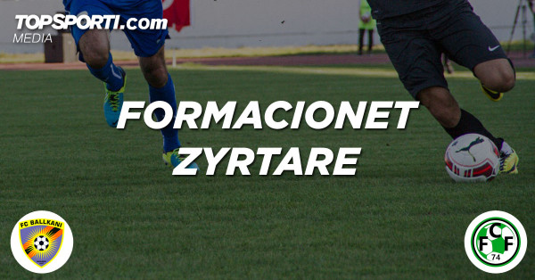 Formacionet zyrtare: Ballkani - Feronikeli 74