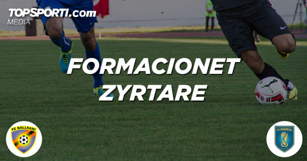 Formacionet zyrtare: Ballkani - Suhareka