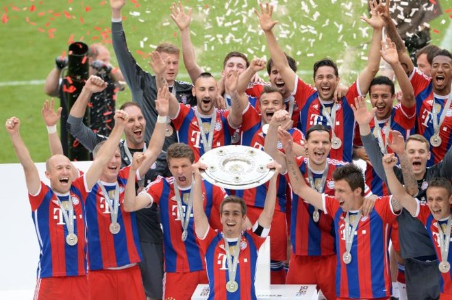 10 kampionët e fundit në Bundesligë