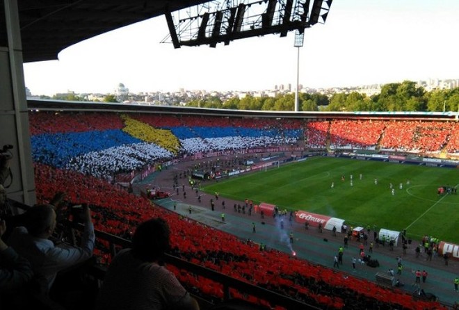 Fushatë anti-Kosovë në ndeshjen Crvena Zvezda-Radnicki