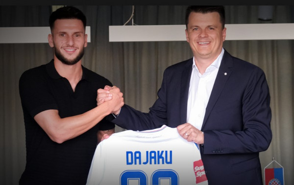 Leon Dajaku - zyrtarisht te Hajduku i Splitit