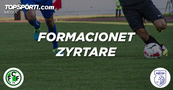 Formacionet zyrtare: Feronikeli 74 - Drita