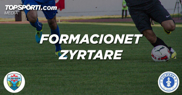 Formacionet zyrtare: Malisheva - Ulpiana