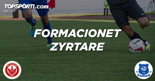 Formacionet zyrtare: Gjilani - Llapi