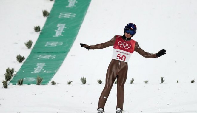 Stoch mbron të artën në kërcime me ski