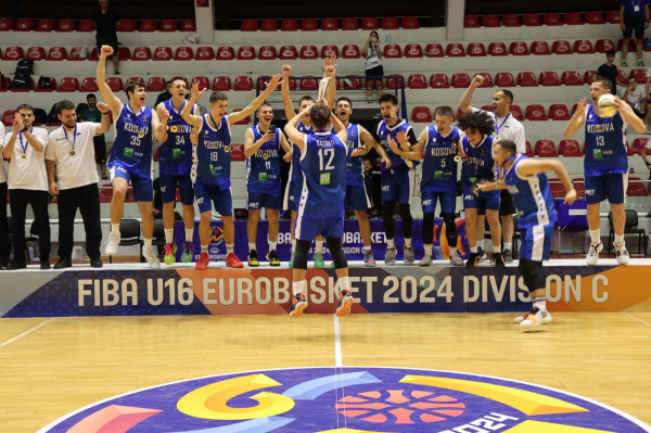 Kosova U16 kampione evropiane e Divizionit C