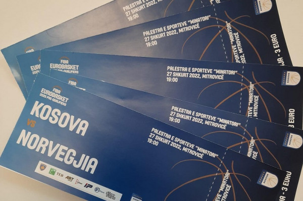 Biletat për Kosovë-Norvegji, në shitje vetëm në ditën e ndeshjes