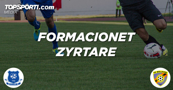 Formacionet zyrtare: Llapi - Ballkani