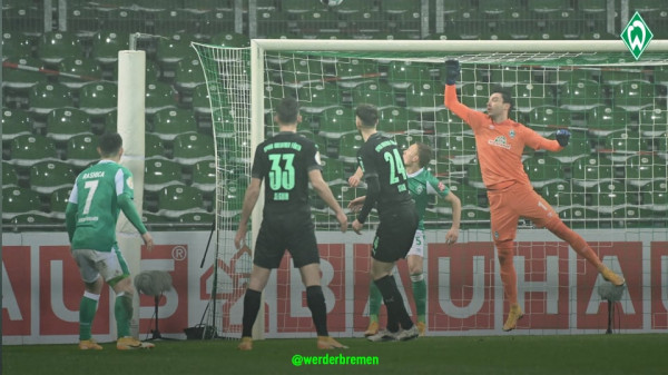 70 minuta për Rashicën, Werderi kualifikohet