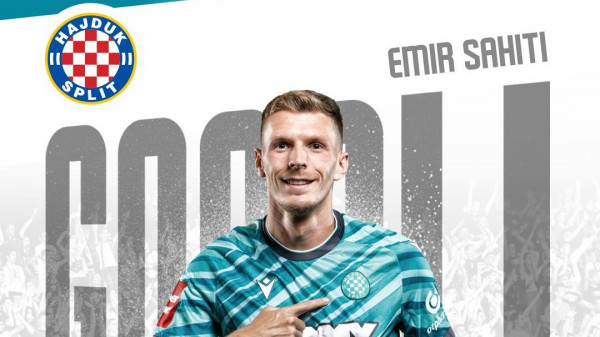 Emir Sahiti vulos kualifikimin e Hajdukut