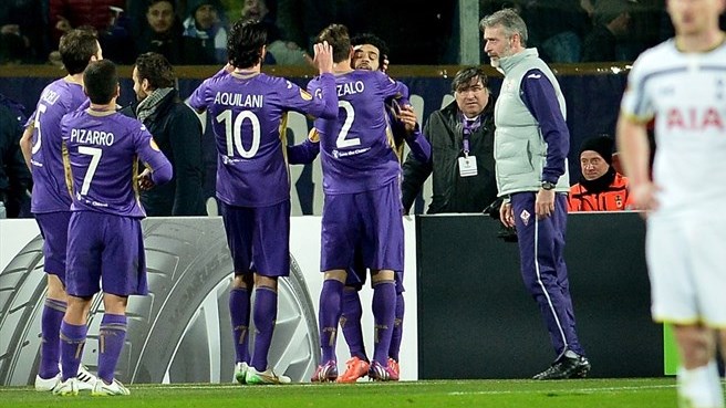 Fiorentina rrëzon Tottenhamin