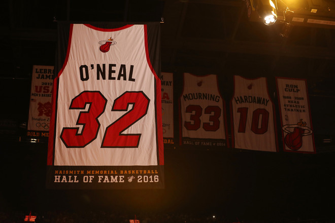 Miami Heat nderon Shaquille O’Nealin