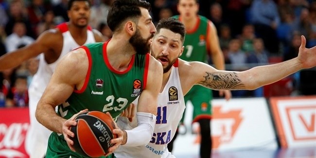 Çerekfinalet e Euroligës: CSKA Moska – Baskonia Vitoria Gasteiz