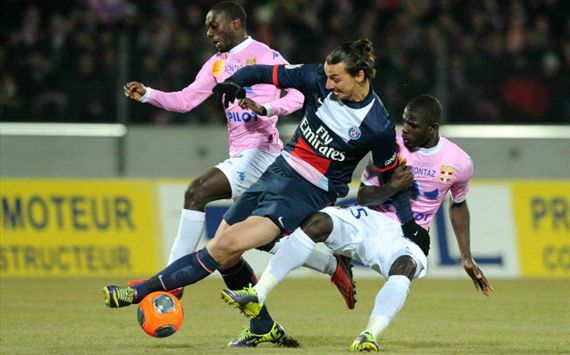PSG thyhet nga Evian