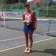 Vesa Gjinaj në xhiron e dytë të turneut “Tirana Open J5”