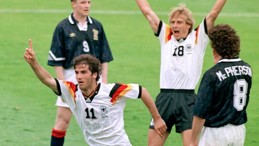Scotland vs Germany, EURO 1992